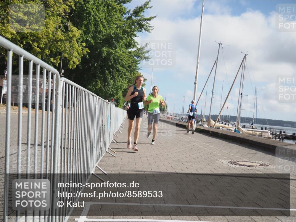 17.08.2025 - KN Förde Triathlon 2025 KatJ http://msf.ph/oto/8589533 17.08.2025 10:16:08 Laufen 187, 218 meine-sportfotos.de