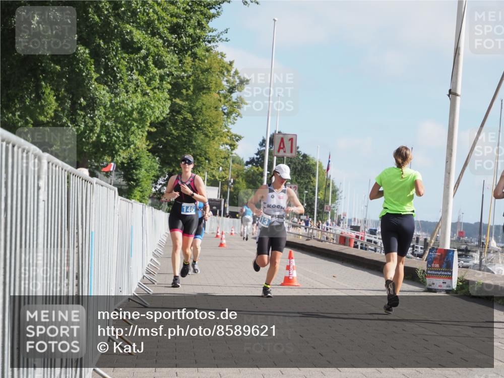 17.08.2025 - KN Förde Triathlon 2025 KatJ http://msf.ph/oto/8589621 17.08.2025 10:16:16 Laufen 113, 146, 149 meine-sportfotos.de