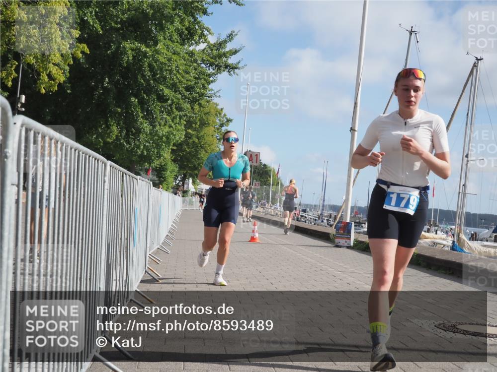 17.08.2025 - KN Förde Triathlon 2025 KatJ http://msf.ph/oto/8593489 17.08.2025 10:21:07 Laufen 179, 220 meine-sportfotos.de