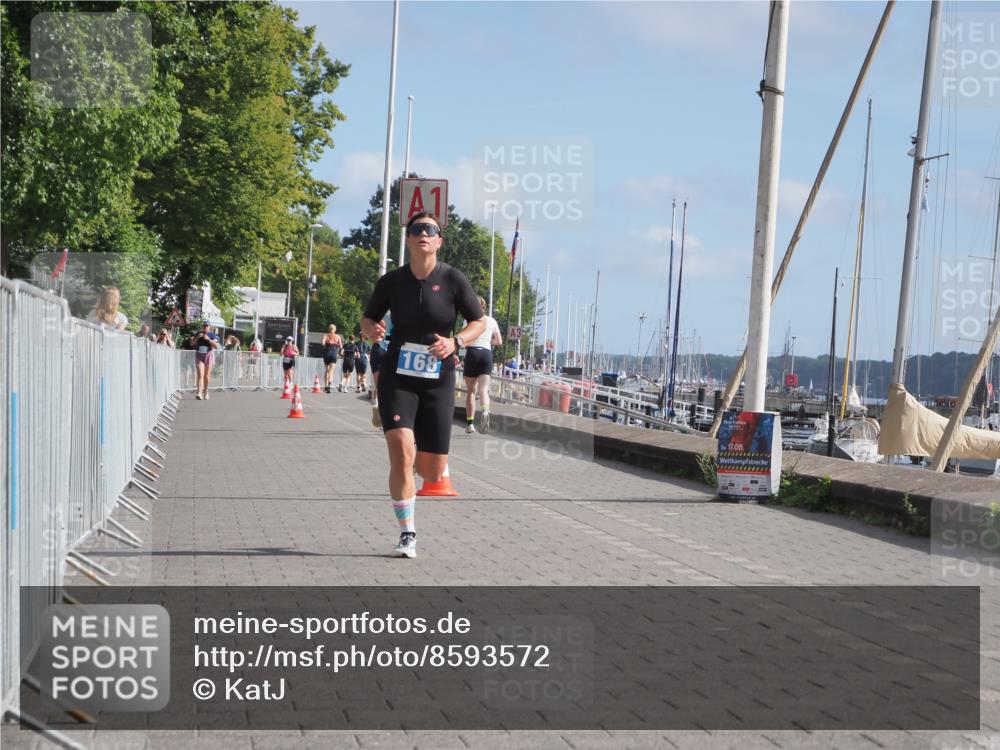 17.08.2025 - KN Förde Triathlon 2025 KatJ http://msf.ph/oto/8593572 17.08.2025 10:21:22 Laufen 168 meine-sportfotos.de