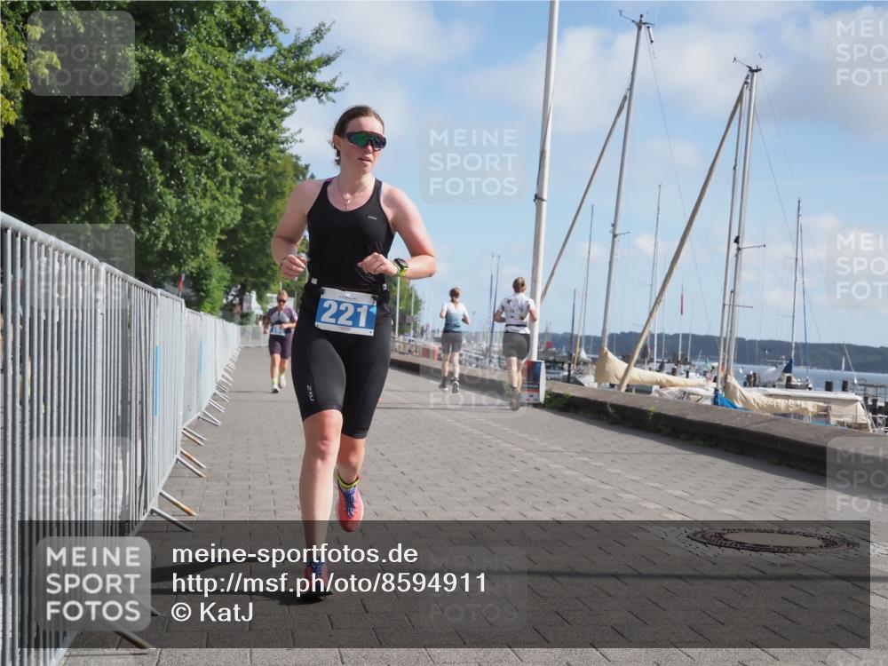 17.08.2025 - KN Förde Triathlon 2025 KatJ http://msf.ph/oto/8594911 17.08.2025 10:23:15 Laufen 164, 221 meine-sportfotos.de
