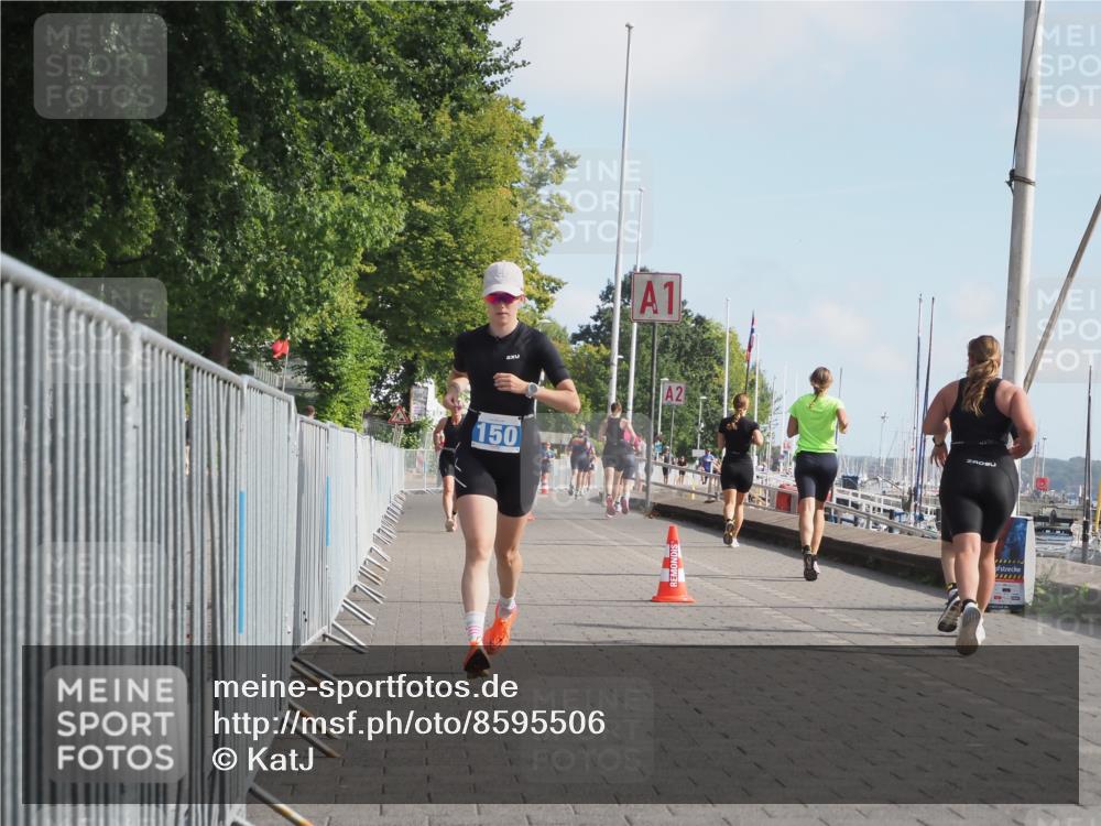 17.08.2025 - KN Förde Triathlon 2025 KatJ http://msf.ph/oto/8595506 17.08.2025 10:24:25 Laufen 150 meine-sportfotos.de