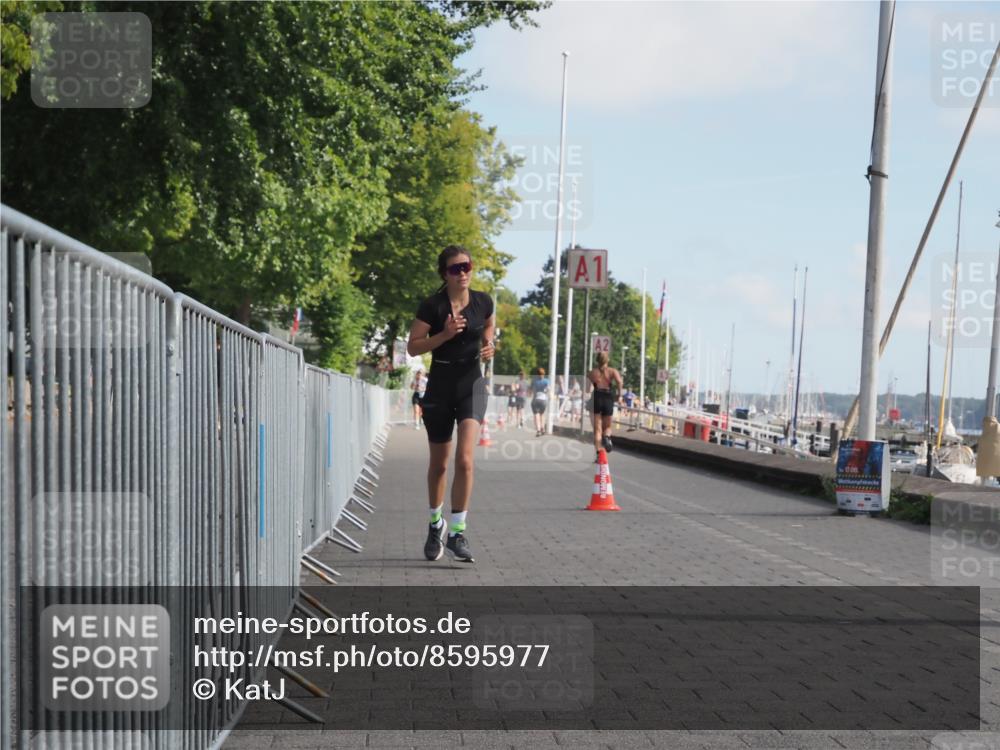 17.08.2025 - KN Förde Triathlon 2025 KatJ http://msf.ph/oto/8595977 17.08.2025 10:25:13 Laufen 200 meine-sportfotos.de