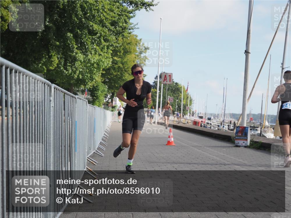 17.08.2025 - KN Förde Triathlon 2025 KatJ http://msf.ph/oto/8596010 17.08.2025 10:25:14 Laufen 200 meine-sportfotos.de