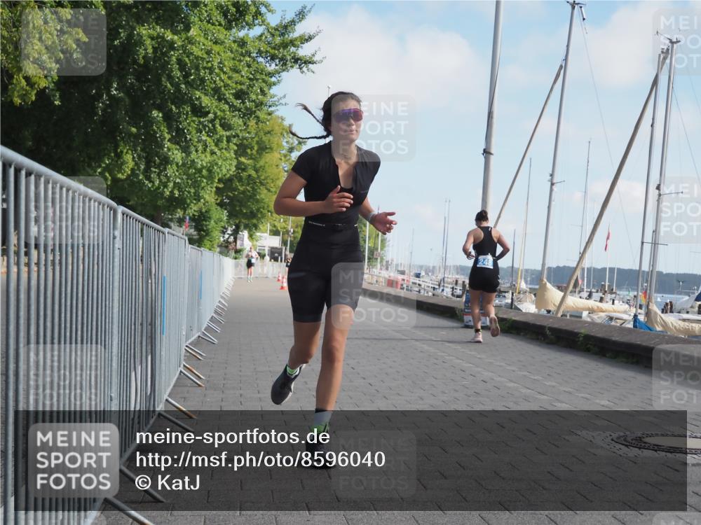 17.08.2025 - KN Förde Triathlon 2025 KatJ http://msf.ph/oto/8596040 17.08.2025 10:25:15 Laufen 200 meine-sportfotos.de
