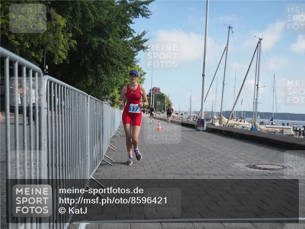 17.08.2025 - KN Förde Triathlon 2025 KatJ http://msf.ph/oto/8596421 17.08.2025 10:26:11 Laufen 172, 182 meine-sportfotos.de
