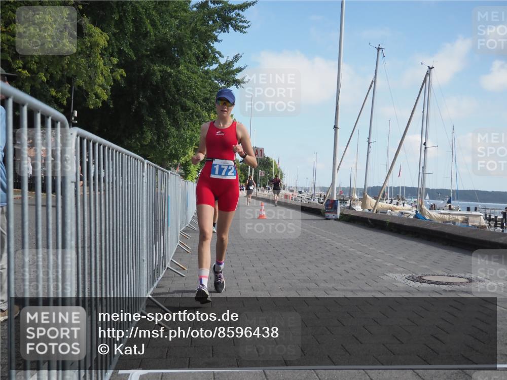 17.08.2025 - KN Förde Triathlon 2025 KatJ http://msf.ph/oto/8596438 17.08.2025 10:26:11 Laufen 172, 182 meine-sportfotos.de