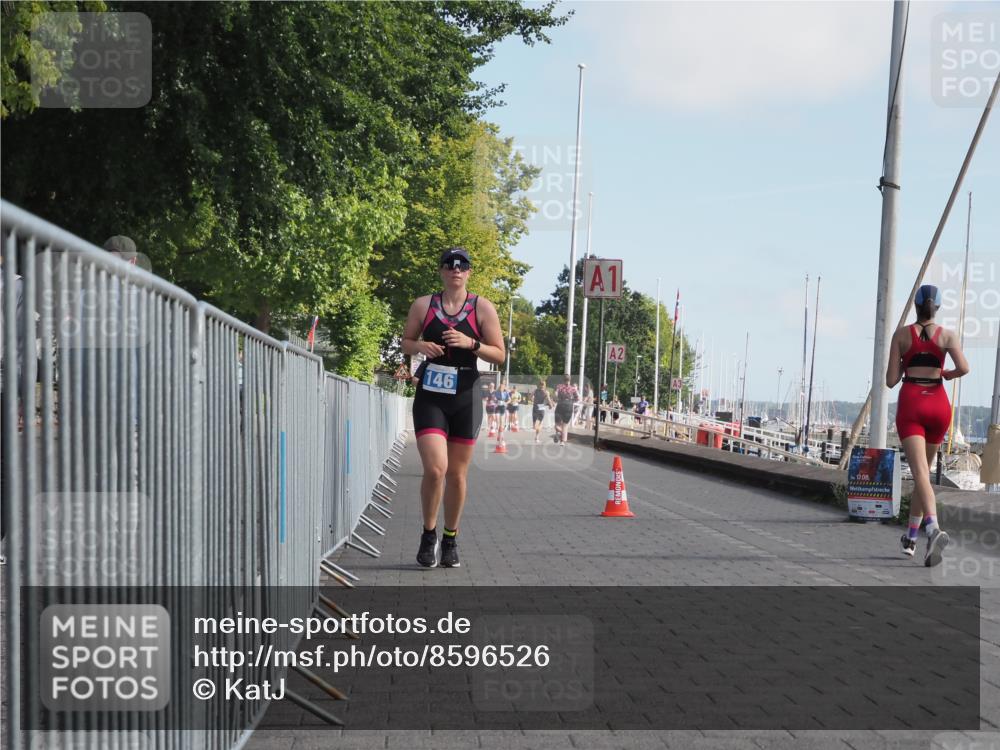 17.08.2025 - KN Förde Triathlon 2025 KatJ http://msf.ph/oto/8596526 17.08.2025 10:26:18 Laufen 122, 146 meine-sportfotos.de
