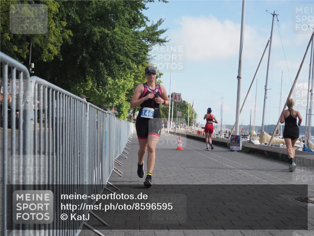 17.08.2025 - KN Förde Triathlon 2025 KatJ http://msf.ph/oto/8596595 17.08.2025 10:26:20 Laufen 122, 146 meine-sportfotos.de