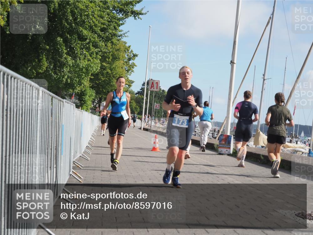 17.08.2025 - KN Förde Triathlon 2025 KatJ http://msf.ph/oto/8597016 17.08.2025 10:26:55 Laufen 173, 180, 211 meine-sportfotos.de