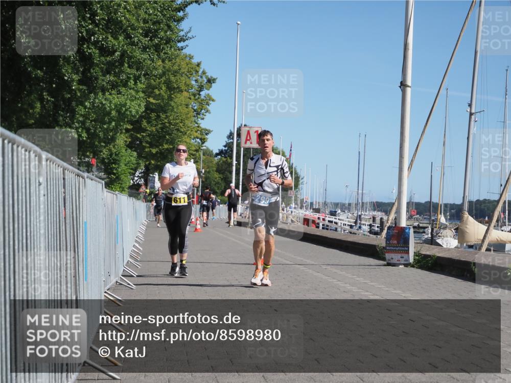 17.08.2025 - KN Förde Triathlon 2025 KatJ http://msf.ph/oto/8598980 17.08.2025 11:50:32 Laufen 299, 611 meine-sportfotos.de
