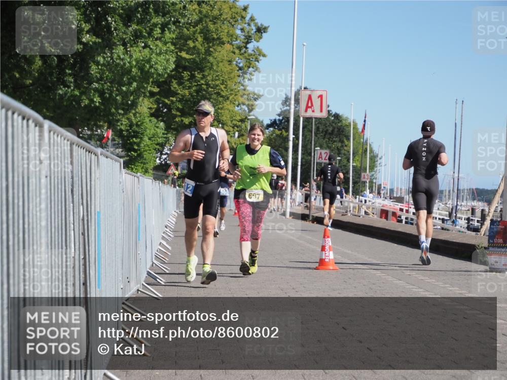 17.08.2025 - KN Förde Triathlon 2025 KatJ http://msf.ph/oto/8600802 17.08.2025 11:53:01 Laufen 300, 312, 607 meine-sportfotos.de