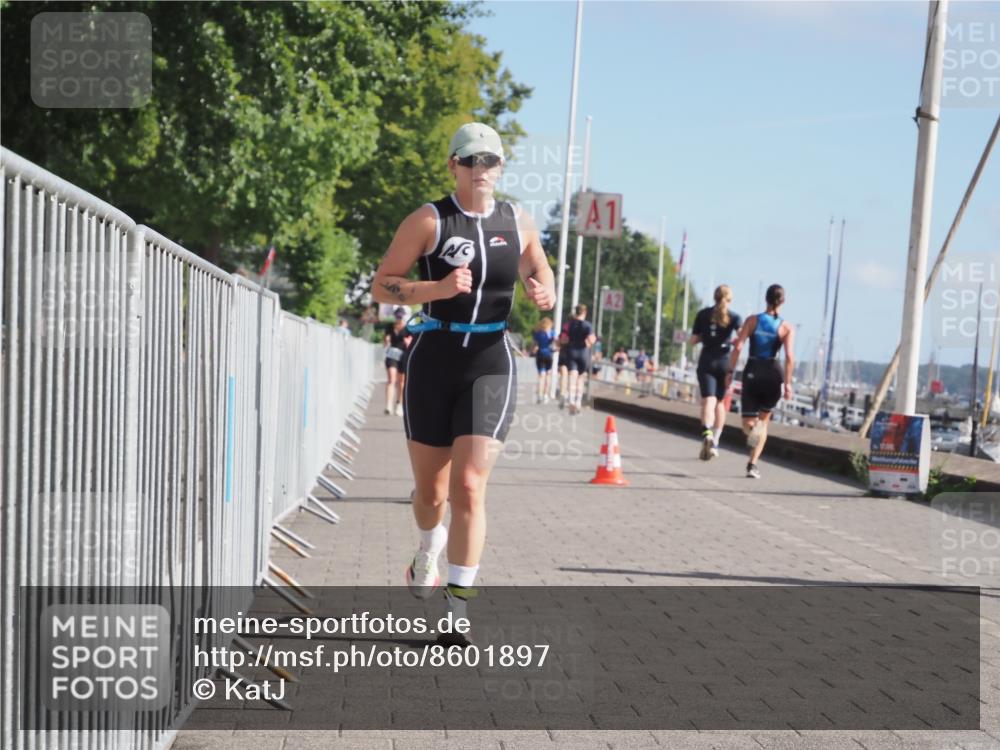 17.08.2025 - KN Förde Triathlon 2025 KatJ http://msf.ph/oto/8601897 17.08.2025 10:27:06 Laufen 159, 196 meine-sportfotos.de