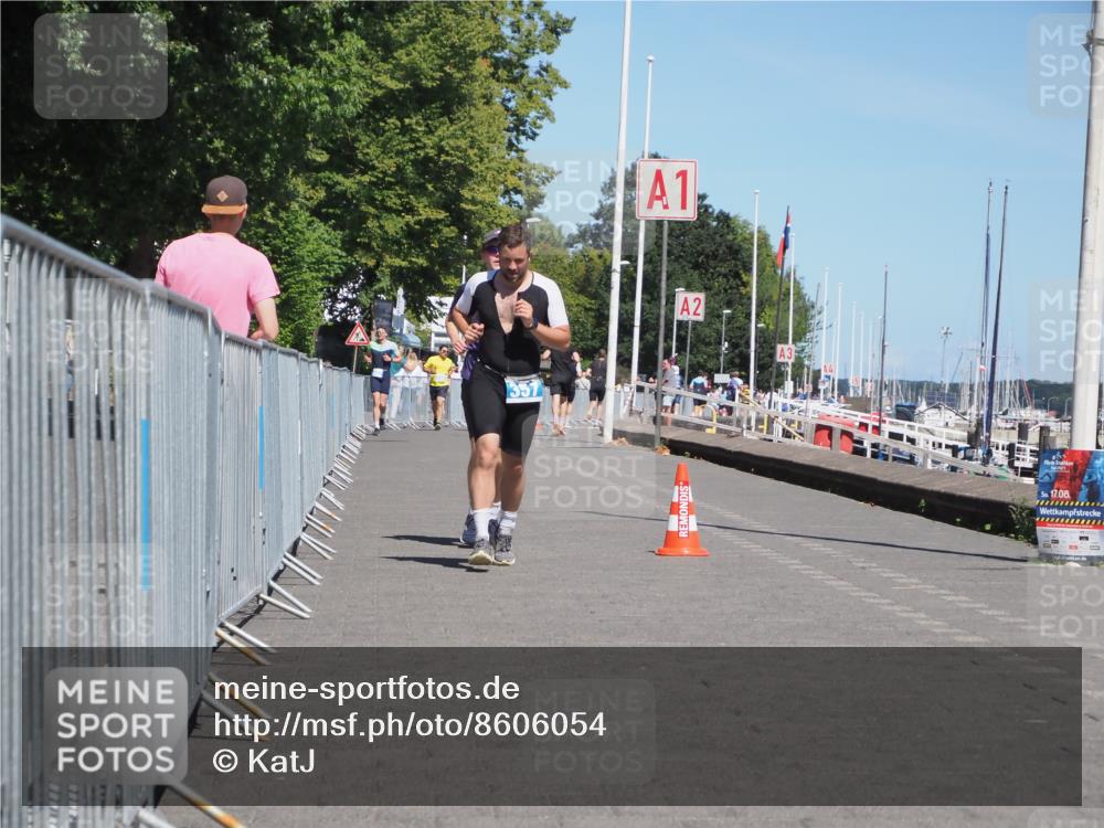 17.08.2025 - KN Förde Triathlon 2025 KatJ http://msf.ph/oto/8606054 17.08.2025 13:49:34 Laufen 357, 516 meine-sportfotos.de