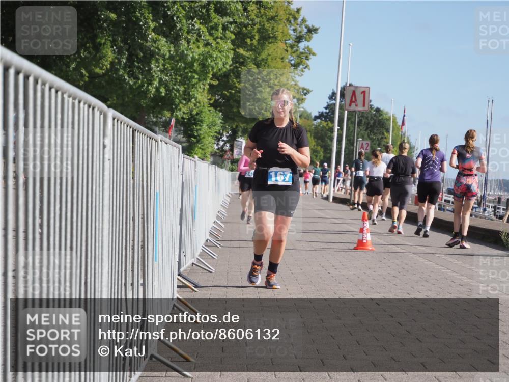 17.08.2025 - KN Förde Triathlon 2025 KatJ http://msf.ph/oto/8606132 17.08.2025 10:30:52 Laufen 167, 185 meine-sportfotos.de