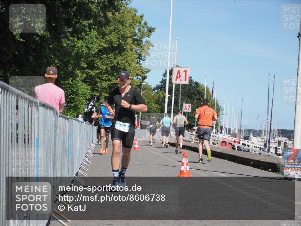 17.08.2025 - KN Förde Triathlon 2025 KatJ http://msf.ph/oto/8606738 17.08.2025 13:50:48 Laufen 455, 494 meine-sportfotos.de
