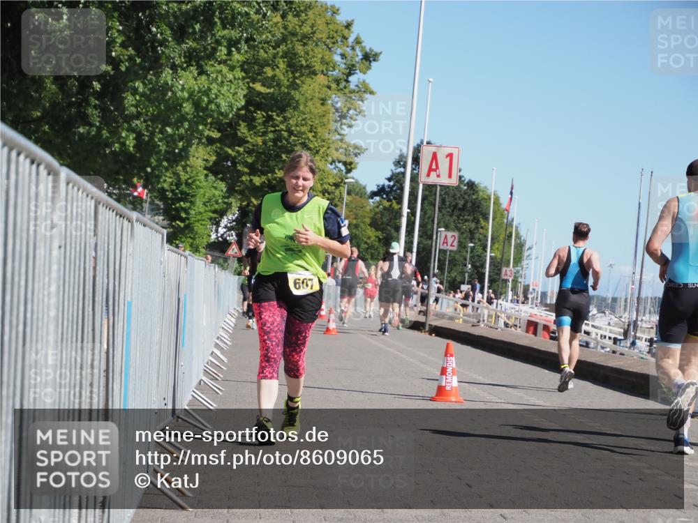 17.08.2025 - KN Förde Triathlon 2025 KatJ http://msf.ph/oto/8609065 17.08.2025 12:03:09 Laufen 607 meine-sportfotos.de