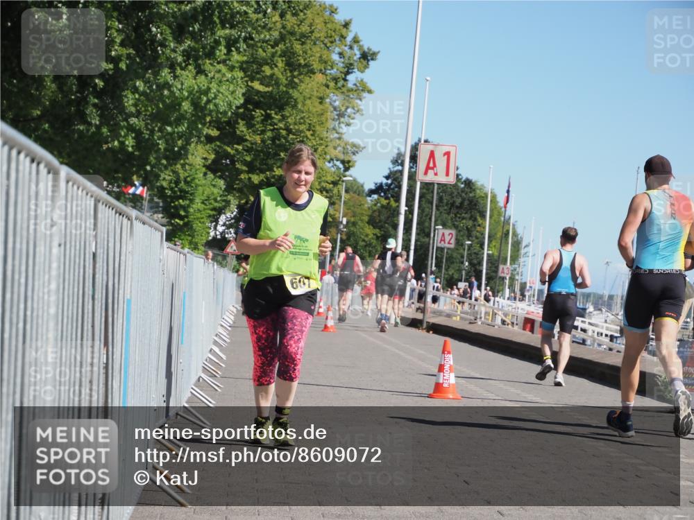 17.08.2025 - KN Förde Triathlon 2025 KatJ http://msf.ph/oto/8609072 17.08.2025 12:03:09 Laufen 607 meine-sportfotos.de