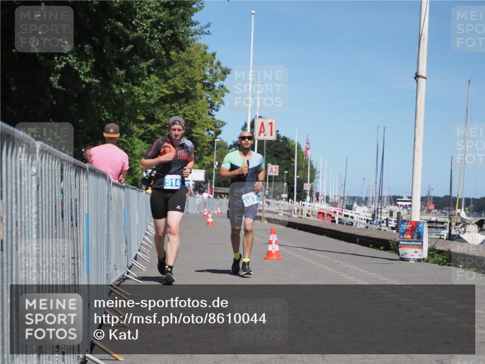 17.08.2025 - KN Förde Triathlon 2025 KatJ http://msf.ph/oto/8610044 17.08.2025 14:02:38 Laufen 514, 547 meine-sportfotos.de