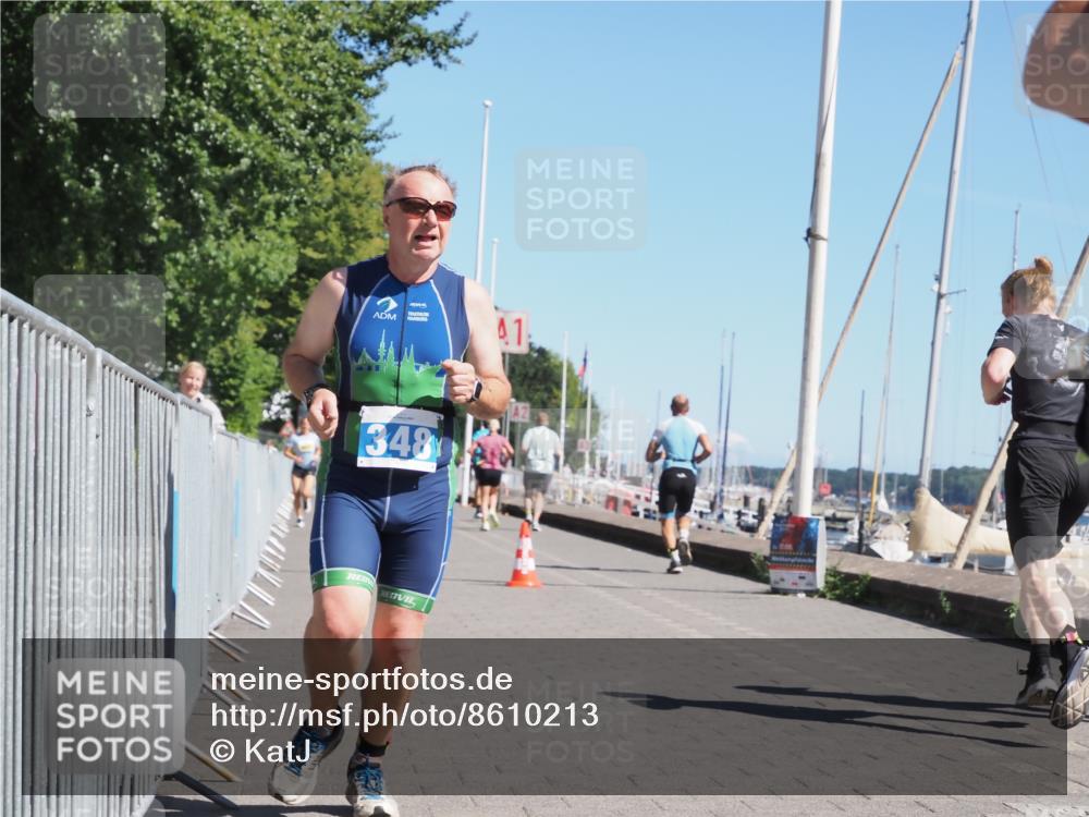 17.08.2025 - KN Förde Triathlon 2025 KatJ http://msf.ph/oto/8610213 17.08.2025 12:05:16 Laufen 348, 609 meine-sportfotos.de
