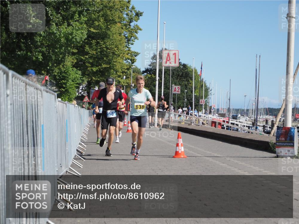 17.08.2025 - KN Förde Triathlon 2025 KatJ http://msf.ph/oto/8610962 17.08.2025 12:08:22 Laufen 354, 621, 638 meine-sportfotos.de