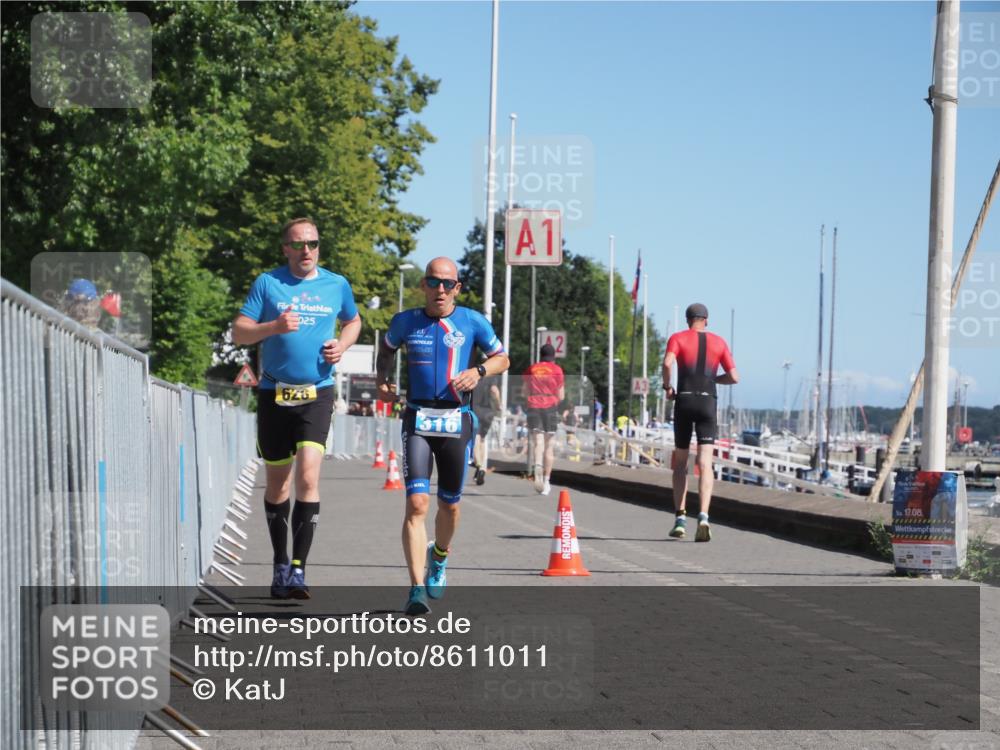 17.08.2025 - KN Förde Triathlon 2025 KatJ http://msf.ph/oto/8611011 17.08.2025 12:08:47 Laufen 316, 626 meine-sportfotos.de
