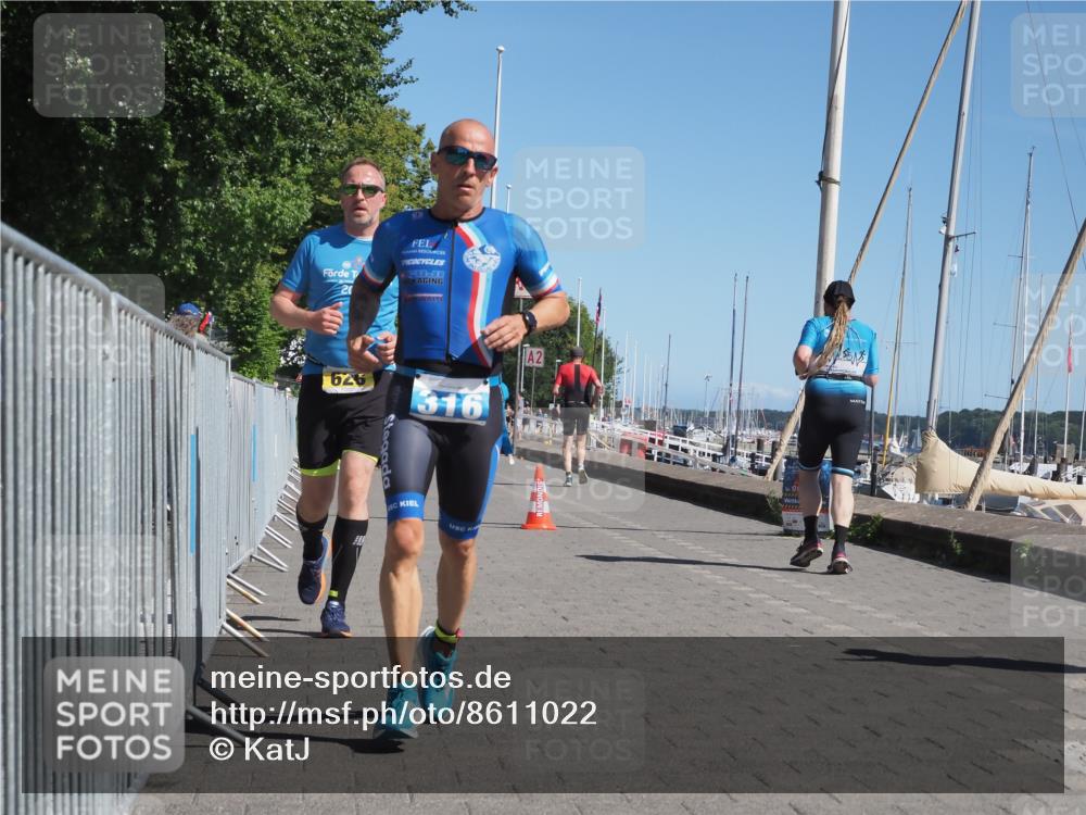 17.08.2025 - KN Förde Triathlon 2025 KatJ http://msf.ph/oto/8611022 17.08.2025 12:08:49 Laufen 316, 626 meine-sportfotos.de