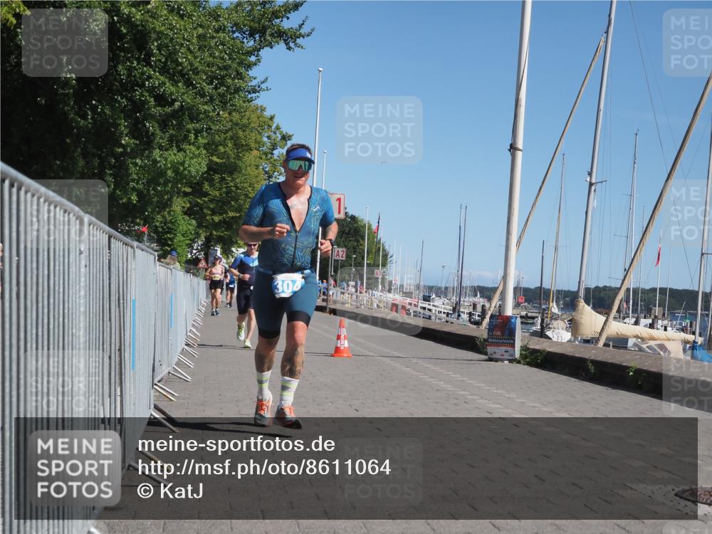 17.08.2025 - KN Förde Triathlon 2025 KatJ http://msf.ph/oto/8611064 17.08.2025 12:09:24 Laufen 285, 304 meine-sportfotos.de