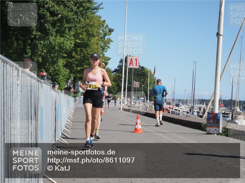 17.08.2025 - KN Förde Triathlon 2025 KatJ http://msf.ph/oto/8611097 17.08.2025 12:09:36 Laufen 345, 349, 615 meine-sportfotos.de