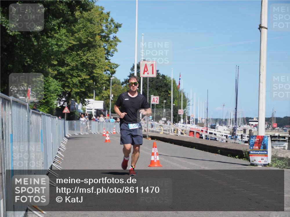17.08.2025 - KN Förde Triathlon 2025 KatJ http://msf.ph/oto/8611470 17.08.2025 14:07:04 Laufen 486 meine-sportfotos.de