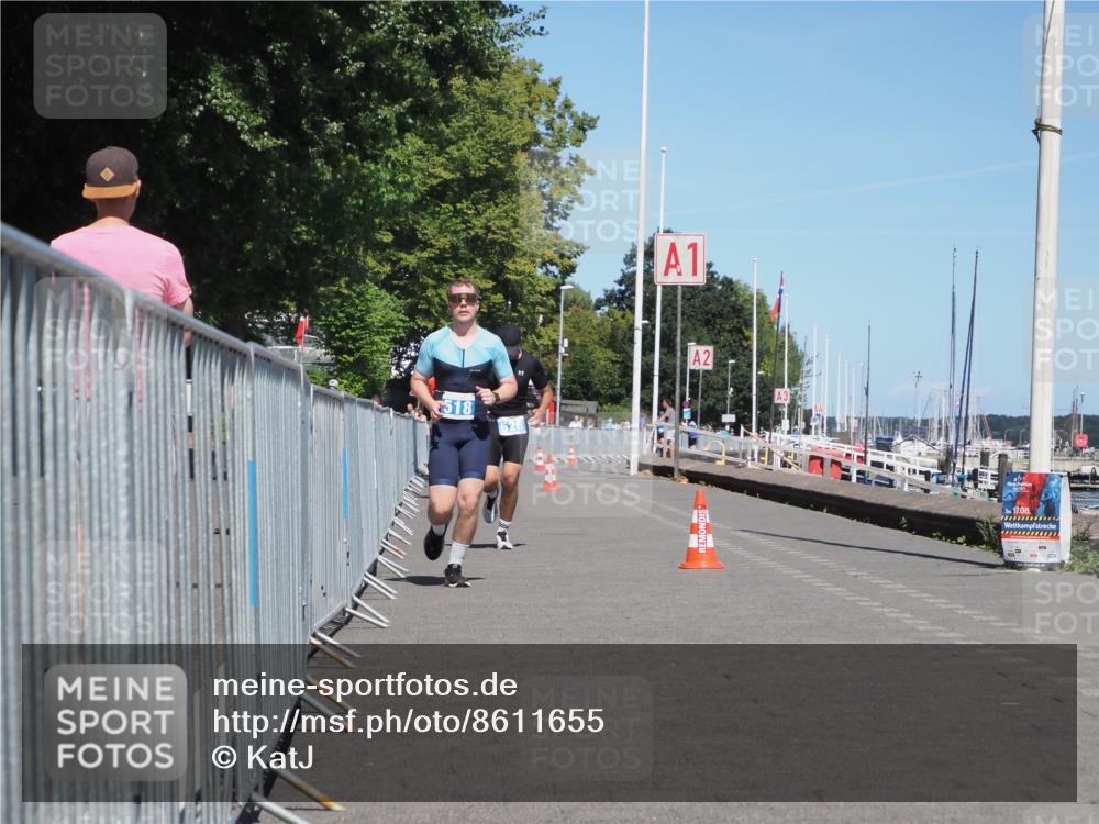 17.08.2025 - KN Förde Triathlon 2025 KatJ http://msf.ph/oto/8611655 17.08.2025 14:12:04 Laufen 518, 526 meine-sportfotos.de