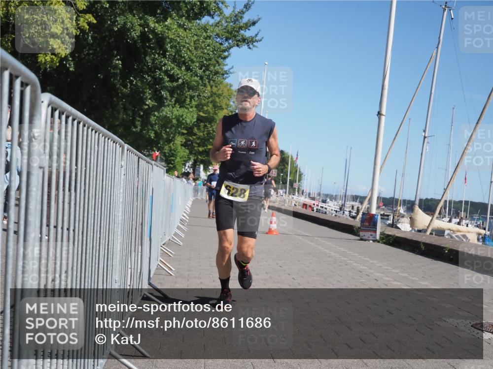 17.08.2025 - KN Förde Triathlon 2025 KatJ http://msf.ph/oto/8611686 17.08.2025 12:11:31 Laufen 359, 628 meine-sportfotos.de