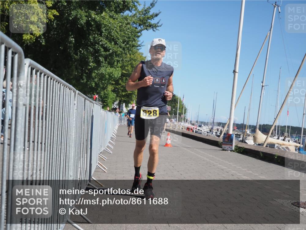 17.08.2025 - KN Förde Triathlon 2025 KatJ http://msf.ph/oto/8611688 17.08.2025 12:11:31 Laufen 359, 628 meine-sportfotos.de