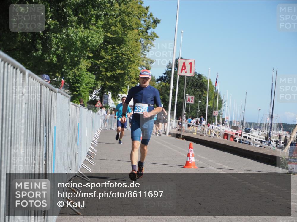 17.08.2025 - KN Förde Triathlon 2025 KatJ http://msf.ph/oto/8611697 17.08.2025 12:11:36 Laufen 359, 612 meine-sportfotos.de