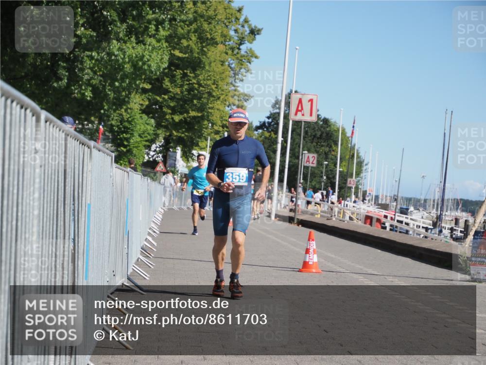 17.08.2025 - KN Förde Triathlon 2025 KatJ http://msf.ph/oto/8611703 17.08.2025 12:11:36 Laufen 359, 612 meine-sportfotos.de