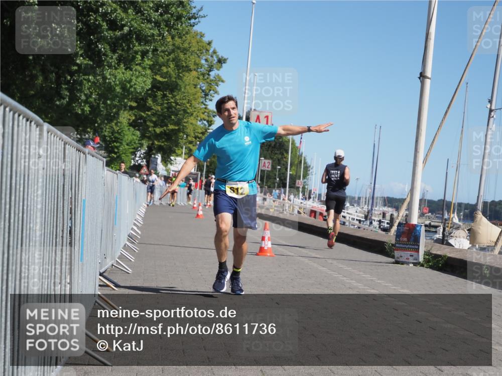 17.08.2025 - KN Förde Triathlon 2025 KatJ http://msf.ph/oto/8611736 17.08.2025 12:11:41 Laufen 359, 612 meine-sportfotos.de