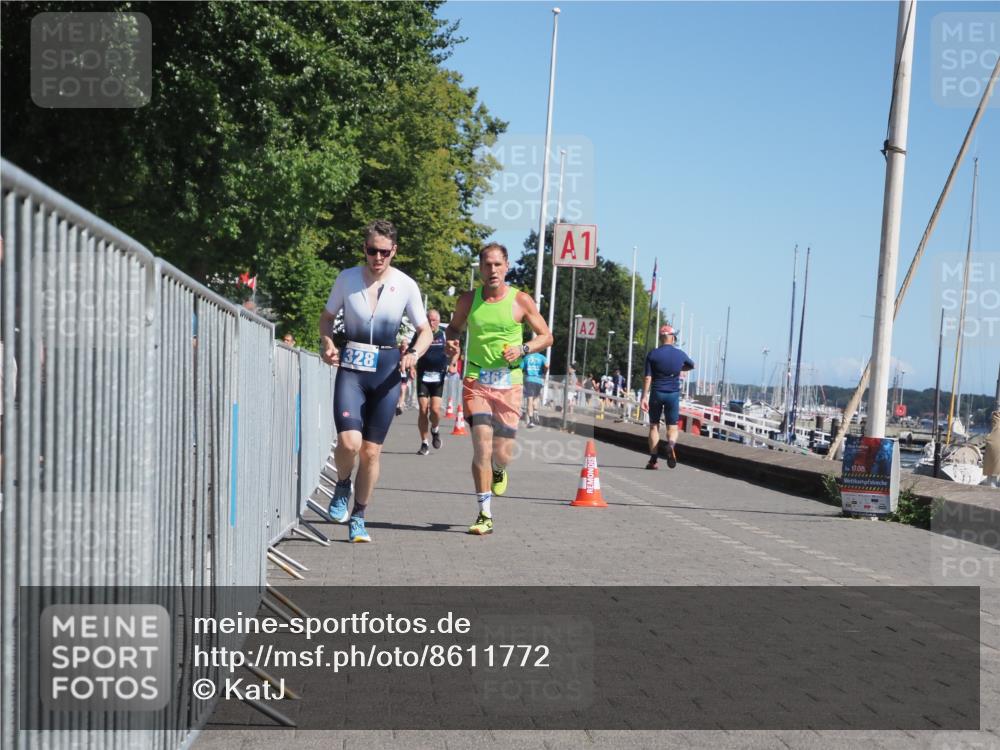 17.08.2025 - KN Förde Triathlon 2025 KatJ http://msf.ph/oto/8611772 17.08.2025 12:11:57 Laufen 328, 362 meine-sportfotos.de