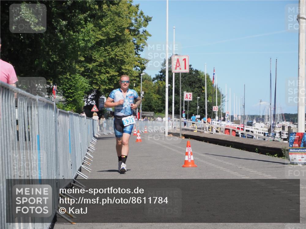 17.08.2025 - KN Förde Triathlon 2025 KatJ http://msf.ph/oto/8611784 17.08.2025 14:13:25 Laufen 539 meine-sportfotos.de