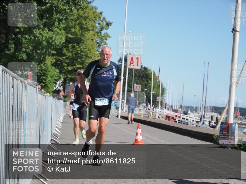 17.08.2025 - KN Förde Triathlon 2025 KatJ http://msf.ph/oto/8611825 17.08.2025 12:12:04 Laufen 312, 369 meine-sportfotos.de