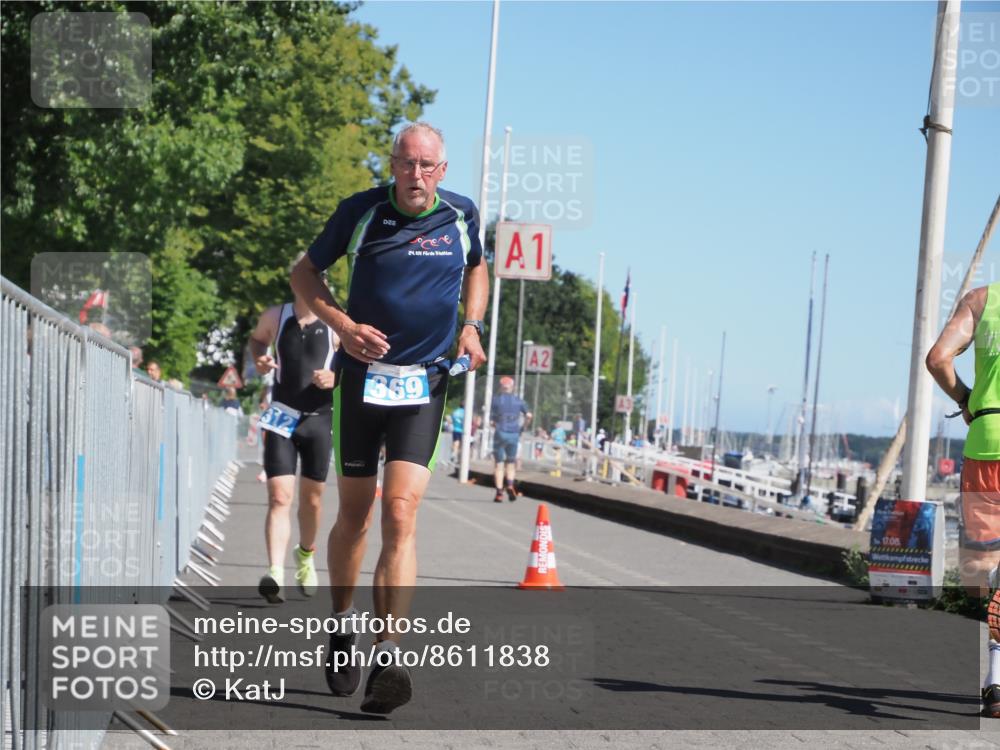 17.08.2025 - KN Förde Triathlon 2025 KatJ http://msf.ph/oto/8611838 17.08.2025 12:12:05 Laufen 312, 369 meine-sportfotos.de