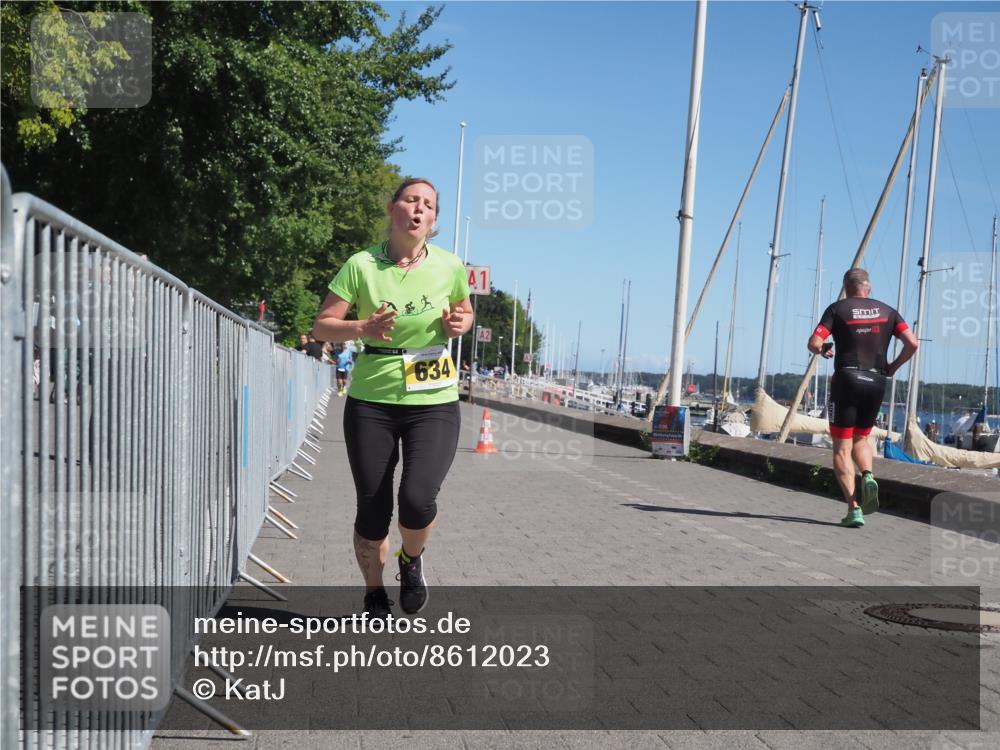 17.08.2025 - KN Förde Triathlon 2025 KatJ http://msf.ph/oto/8612023 17.08.2025 12:13:05 Laufen 330, 634 meine-sportfotos.de