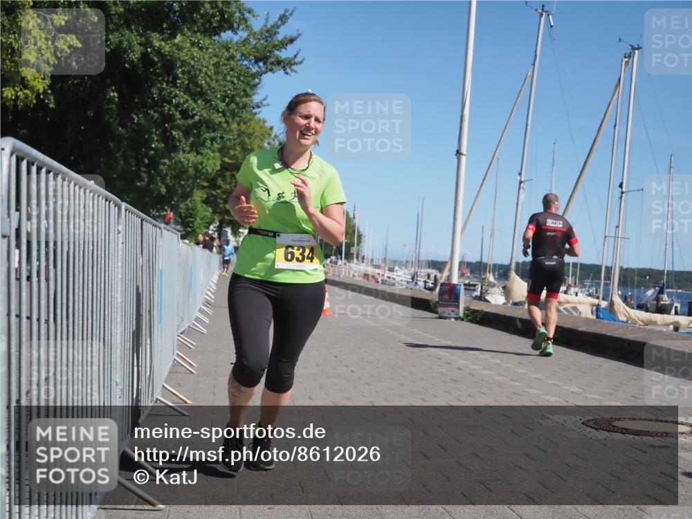 17.08.2025 - KN Förde Triathlon 2025 KatJ http://msf.ph/oto/8612026 17.08.2025 12:13:05 Laufen 330, 634 meine-sportfotos.de