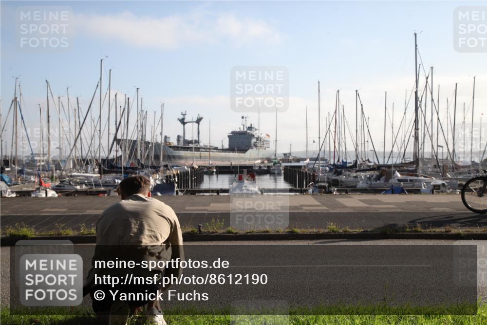 17.08.2025 - KN Förde Triathlon 2025 Yannick Fuchs http://msf.ph/oto/8612190 17.08.2025 08:34:40 Radfahren  meine-sportfotos.de