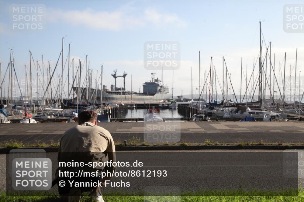 17.08.2025 - KN Förde Triathlon 2025 Yannick Fuchs http://msf.ph/oto/8612193 17.08.2025 08:34:51 Radfahren  meine-sportfotos.de