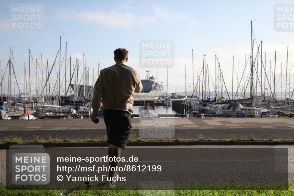 17.08.2025 - KN Förde Triathlon 2025 Yannick Fuchs http://msf.ph/oto/8612199 17.08.2025 08:35:10 Radfahren  meine-sportfotos.de