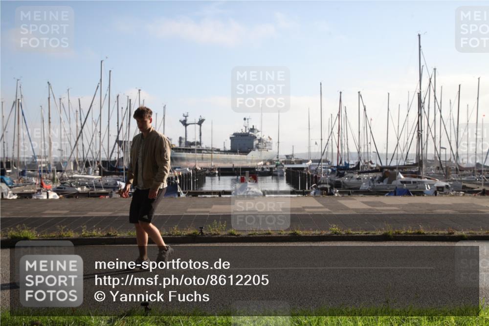 17.08.2025 - KN Förde Triathlon 2025 Yannick Fuchs http://msf.ph/oto/8612205 17.08.2025 08:35:24 Radfahren  meine-sportfotos.de