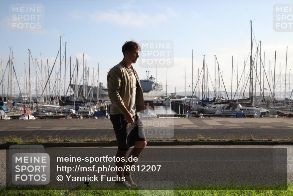17.08.2025 - KN Förde Triathlon 2025 Yannick Fuchs http://msf.ph/oto/8612207 17.08.2025 08:35:26 Radfahren  meine-sportfotos.de