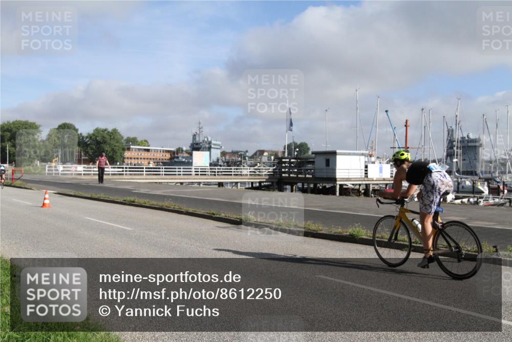 17.08.2025 - KN Förde Triathlon 2025 Yannick Fuchs http://msf.ph/oto/8612250 17.08.2025 09:18:13 Radfahren 103, 105, 107, 119 meine-sportfotos.de