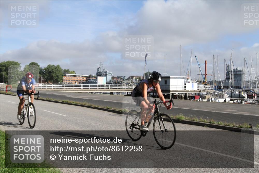 17.08.2025 - KN Förde Triathlon 2025 Yannick Fuchs http://msf.ph/oto/8612258 17.08.2025 09:19:05 Radfahren 109, 110, 113, 116 meine-sportfotos.de