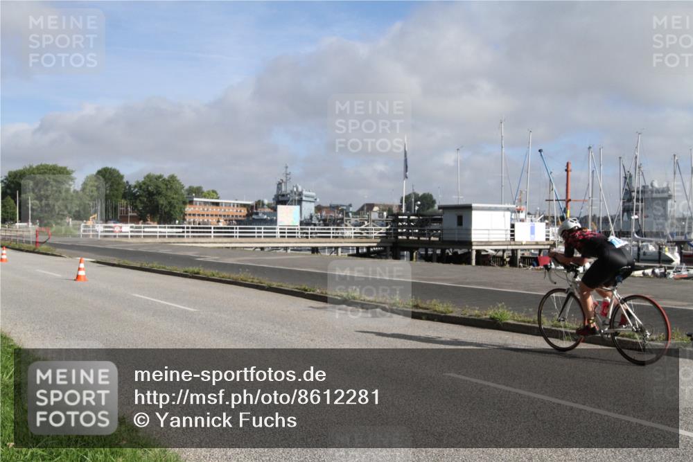 17.08.2025 - KN Förde Triathlon 2025 Yannick Fuchs http://msf.ph/oto/8612281 17.08.2025 09:21:57 Radfahren 142, 152 meine-sportfotos.de